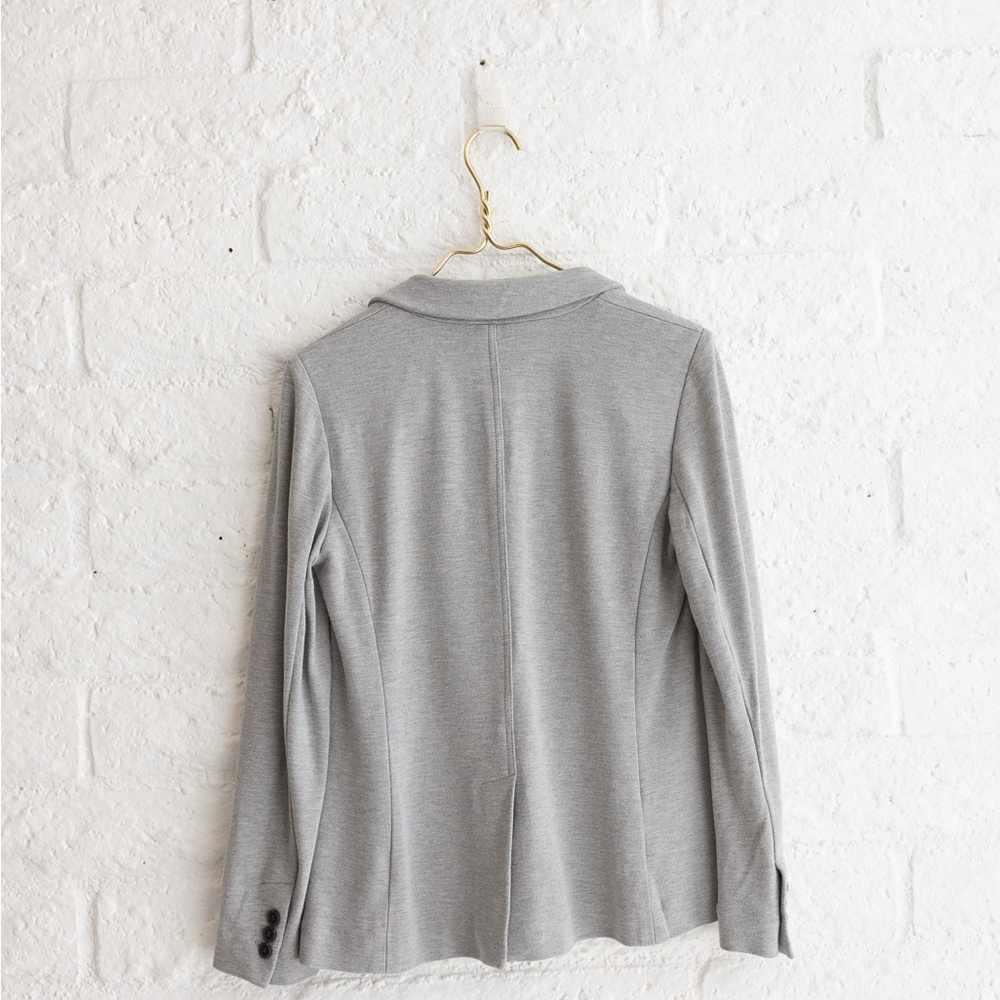LOFT Light Gray Women's Blazer - Size Small - Picture 5 of 6